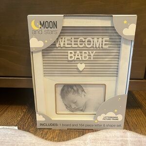 White Letterboard Frame